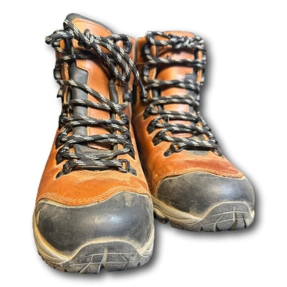 Vasque Women's St. Elias FG Leather Gore-Tex Hiking Boots Brown Size 8.5 M - Picture 2 of 5